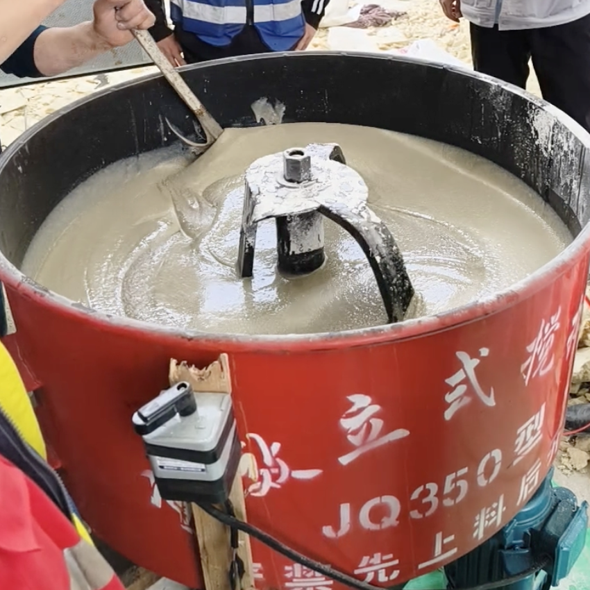 富锦汽轮机余热压缩机导热油设备底座耐高温环氧树脂灌浆料
